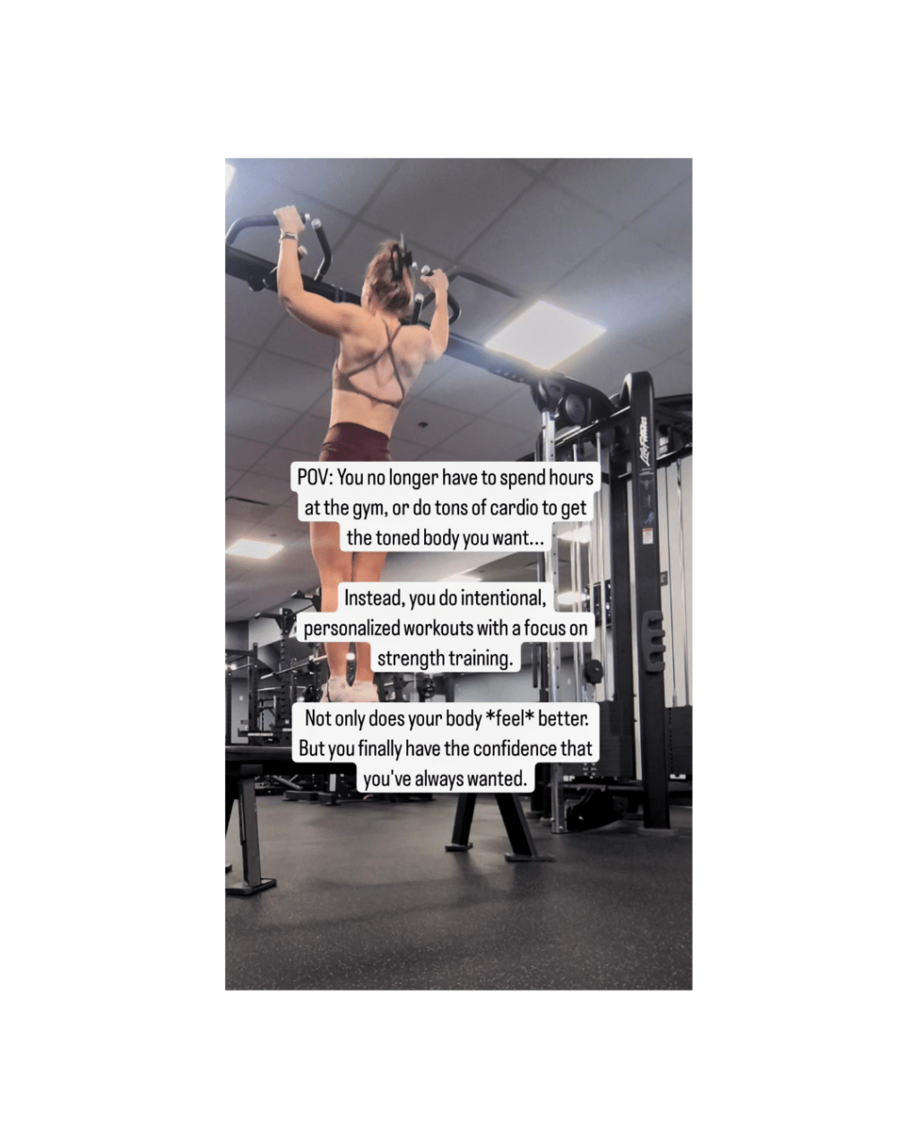 POV: You changed How You Workout, and it Changed Your&nbsp;Life.